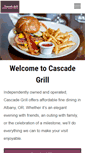 Mobile Screenshot of cascade-grill.com